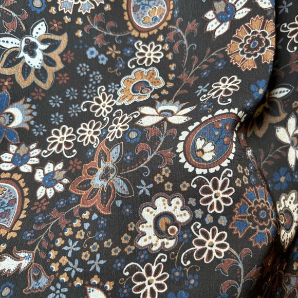 See by Chloé - Luxurious Tropical Floral Paisley Sheer Women's Longue SleeveTop - Picture 9 of 12